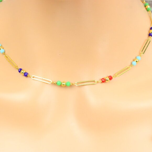 "Minimalist Necklace – Timeless, Elegant Jewelry for Her, MAR091150 - Picture 5 of 10